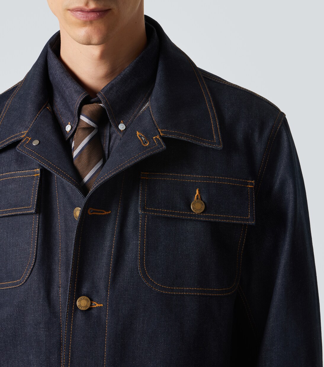 Denim jacket | Thom Browne