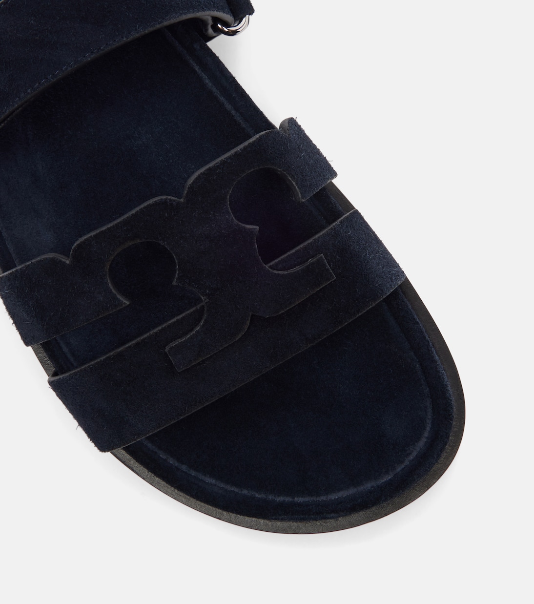 Pantoletten Ines aus Veloursleder | Tory Burch