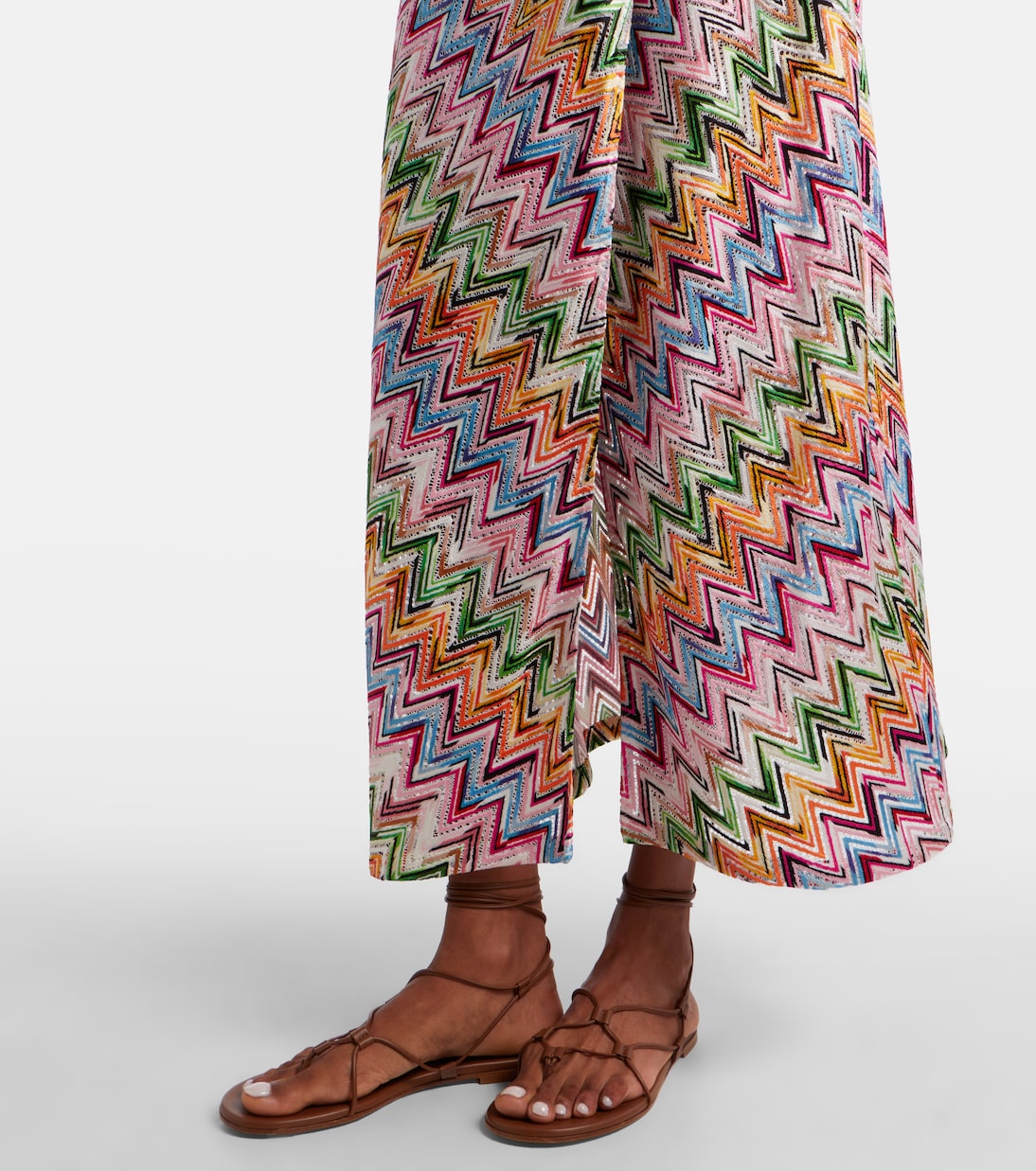 Zigzag midi dress | Missoni
