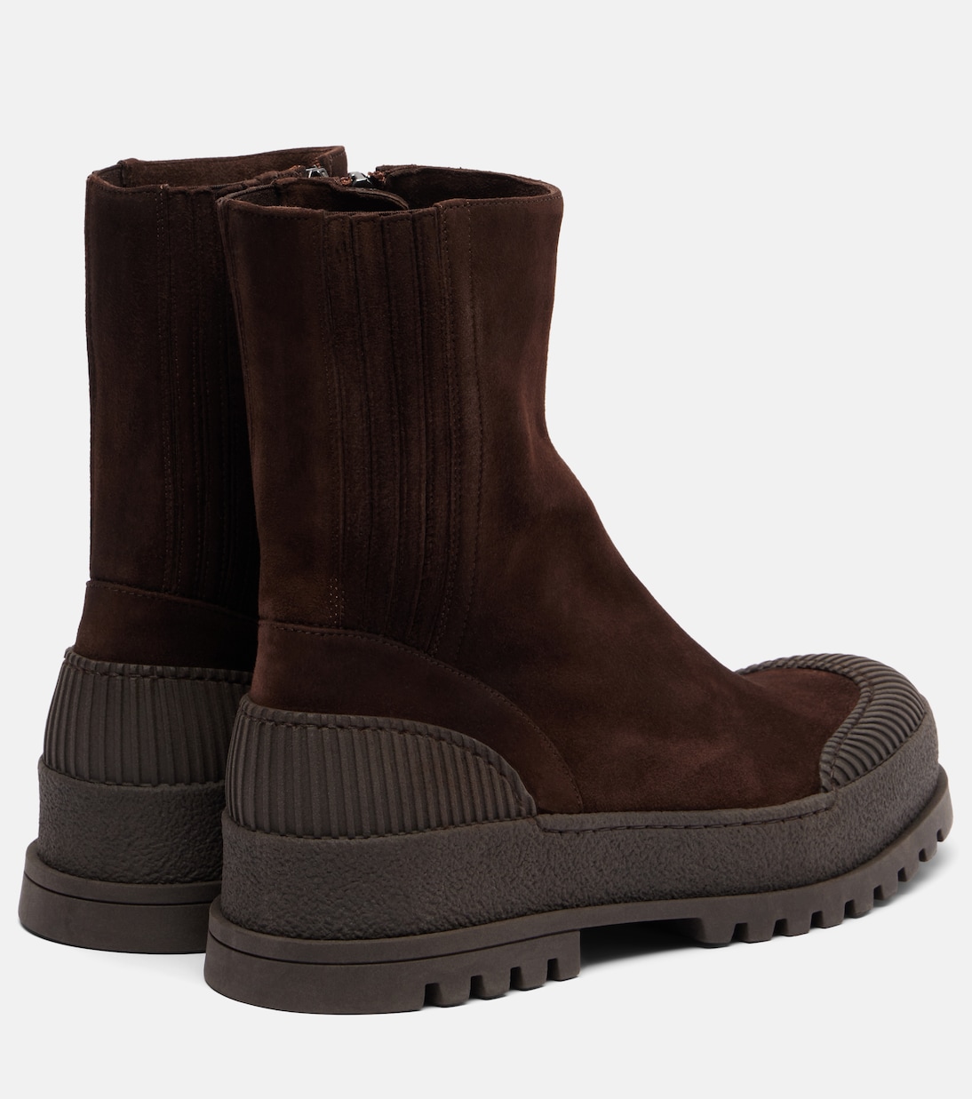 Rugged 스웨이드 앵클 부츠 | Aquazzura