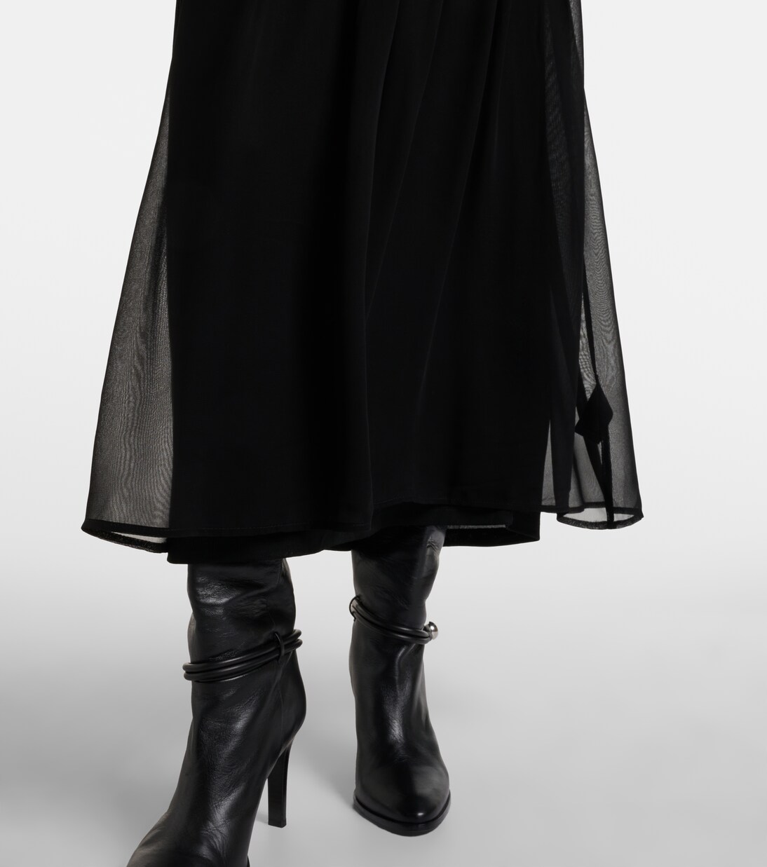 Sybil lace and chiffon maxi dress | Ulla Johnson