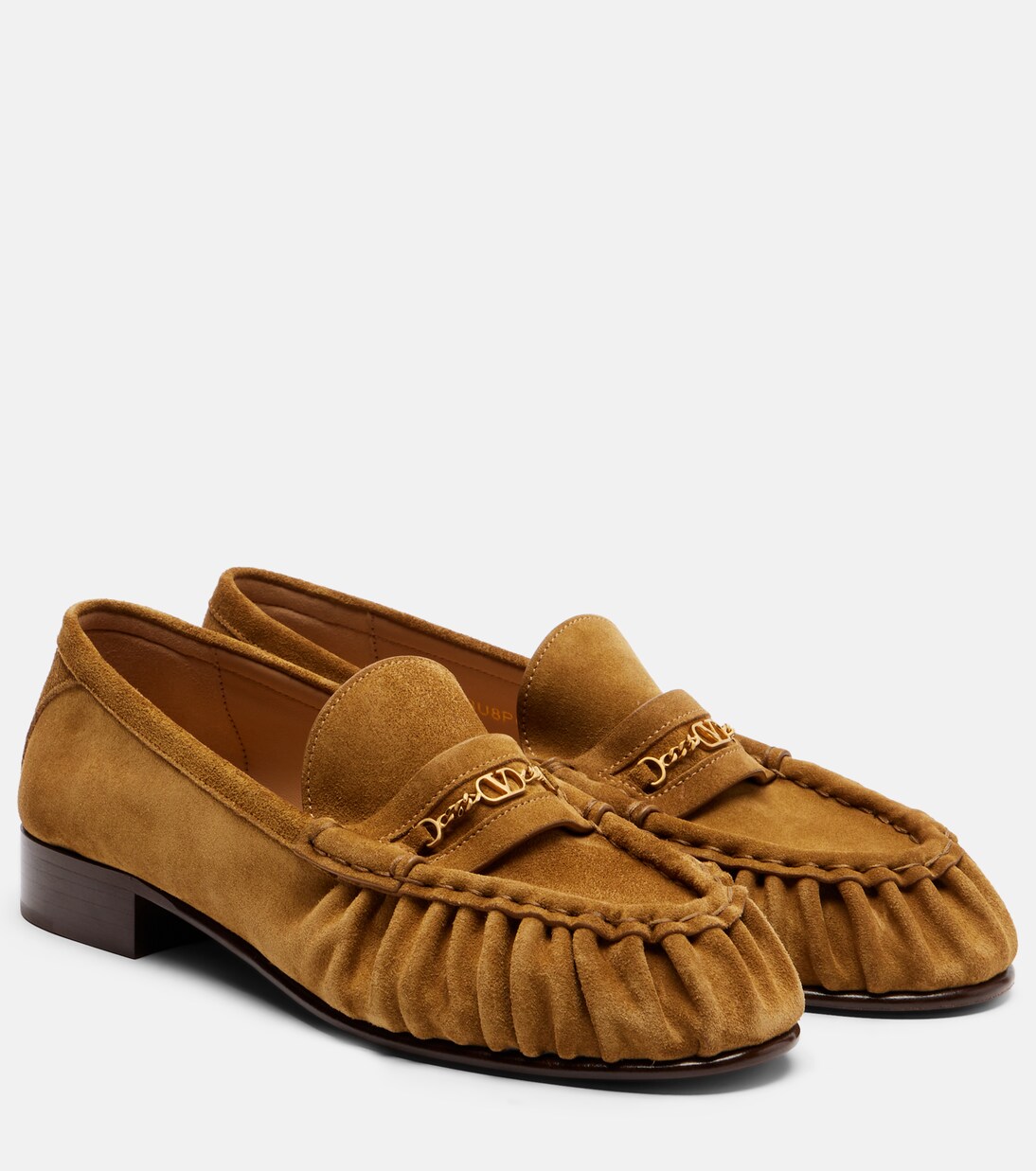 Loafers VLogo aus Veloursleder | Valentino Garavani