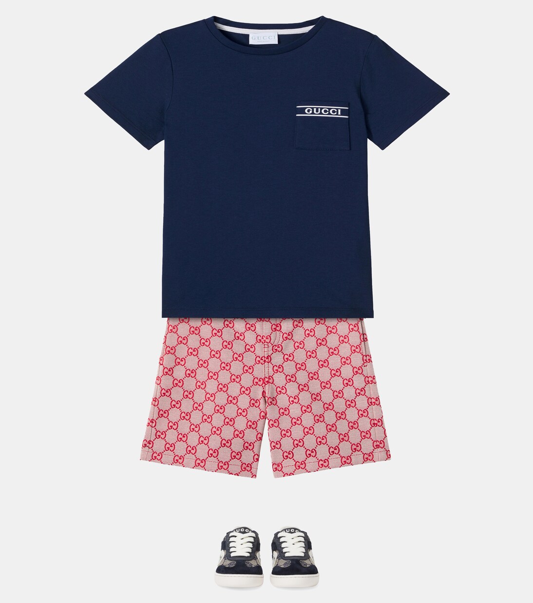 T-Shirt aus Baumwoll-Jersey | Gucci Kids