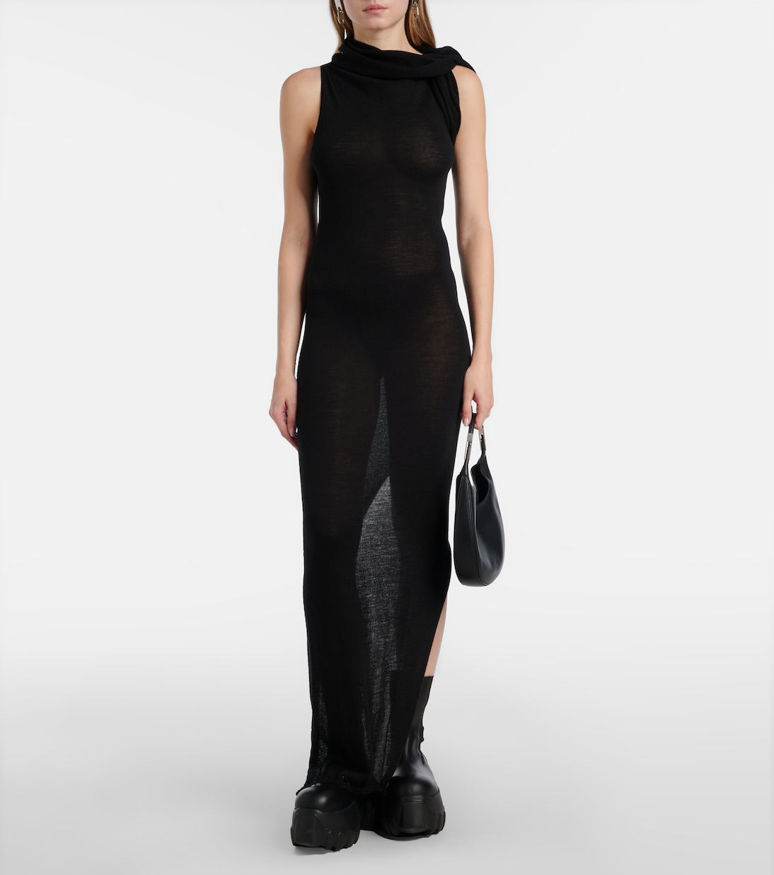 Chelsea Boots Beatle Mega Tractor aus Leder | Rick Owens