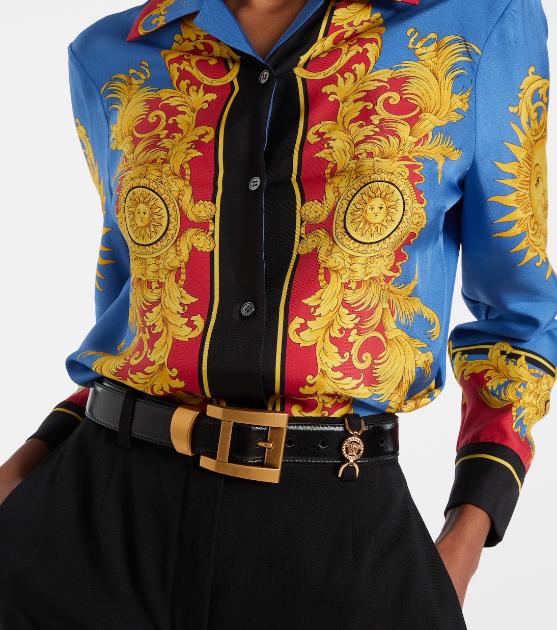 Cintura in pelle | Versace