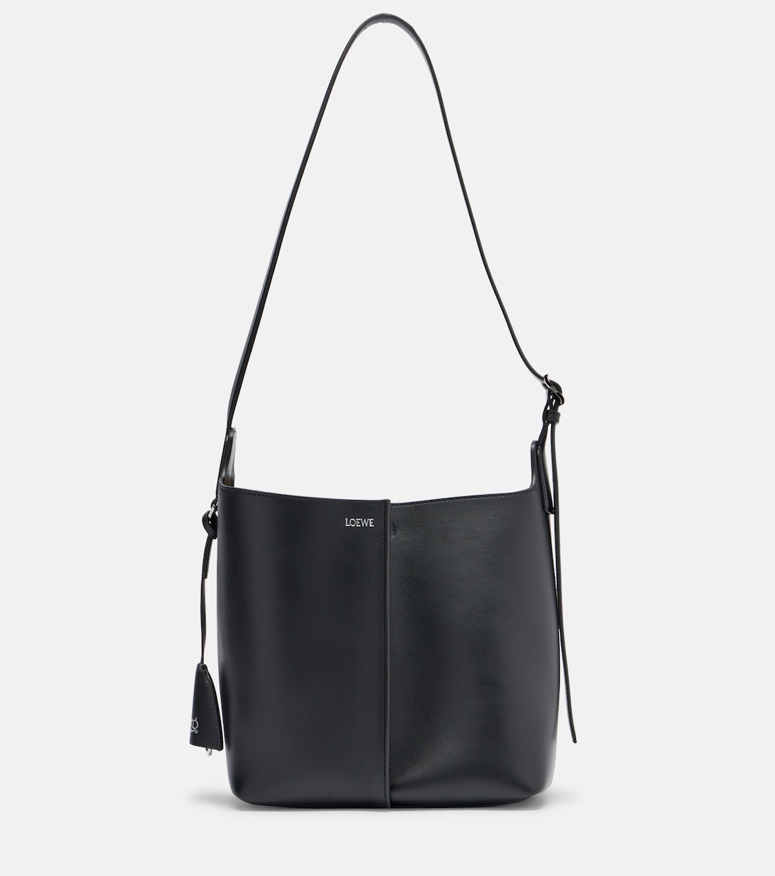 Double L leather shoulder bag | Loewe