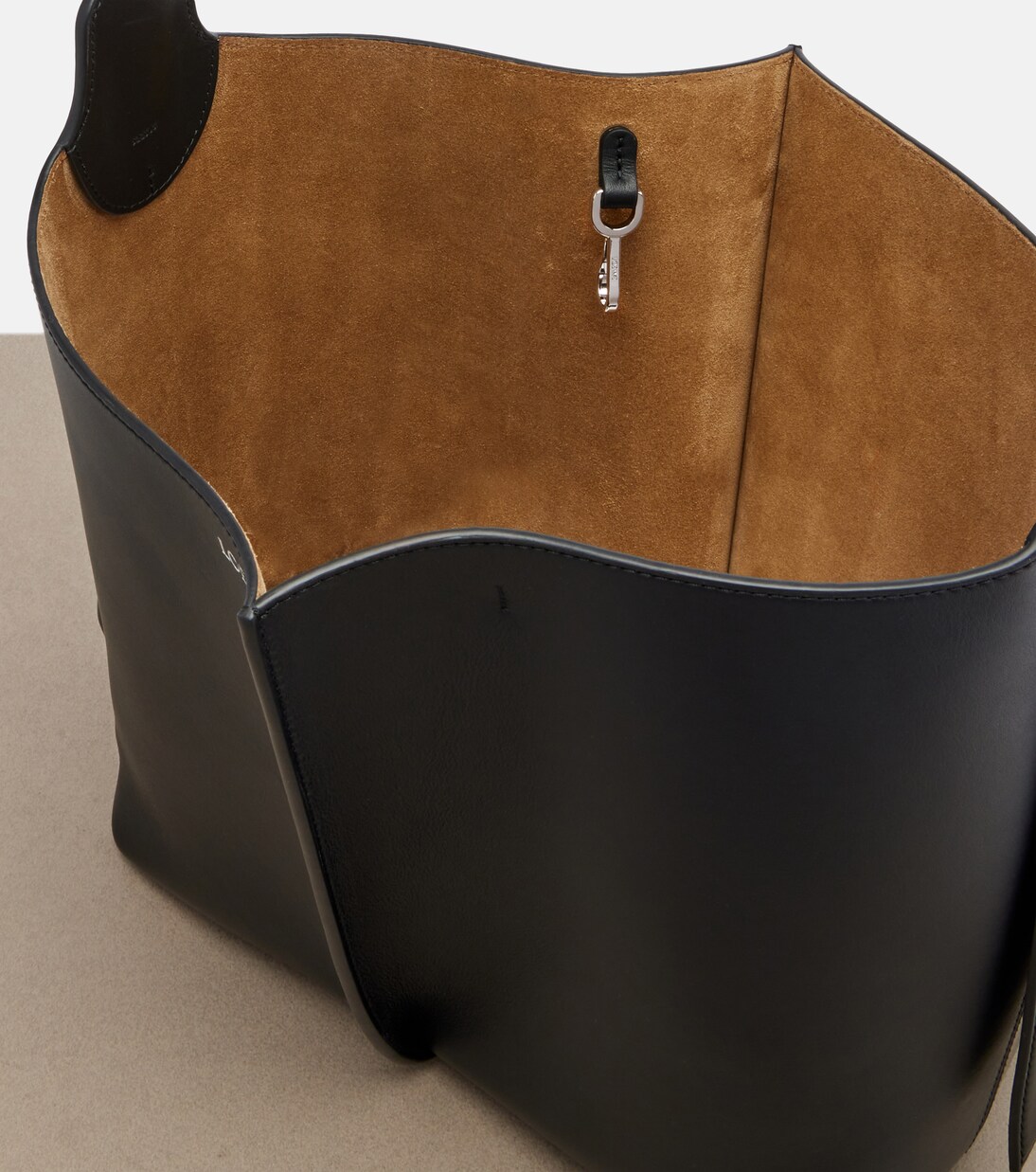 Double L leather shoulder bag | Loewe