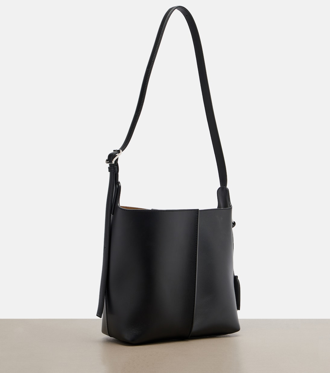 Double L leather shoulder bag | Loewe