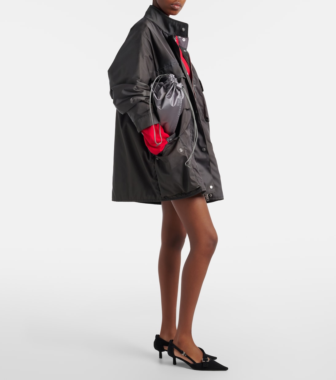 Prada Wish satin pouch | Prada