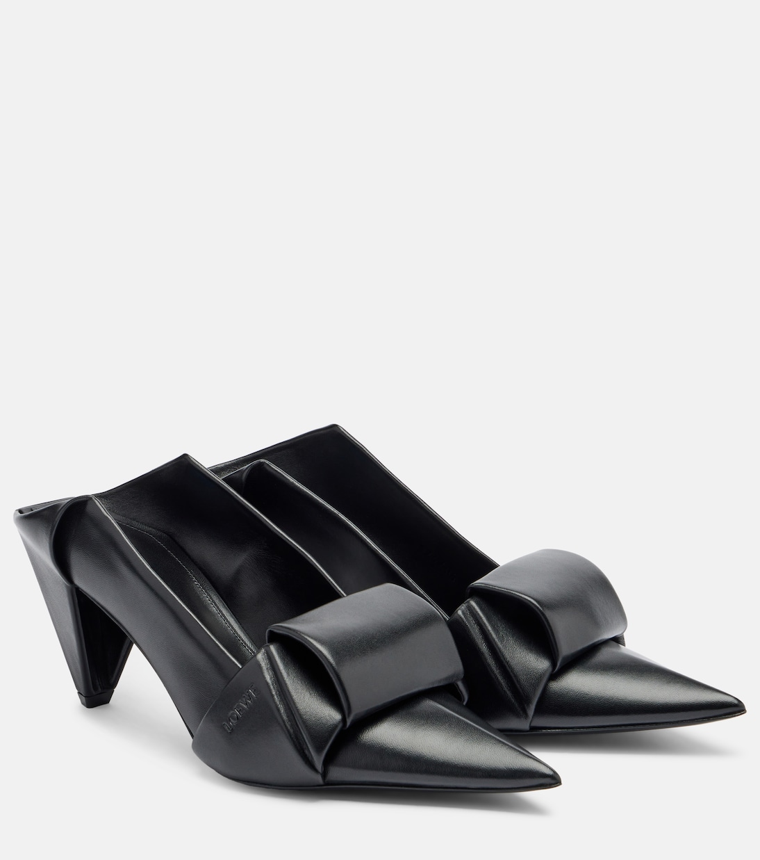 Origami leather mules | Loewe