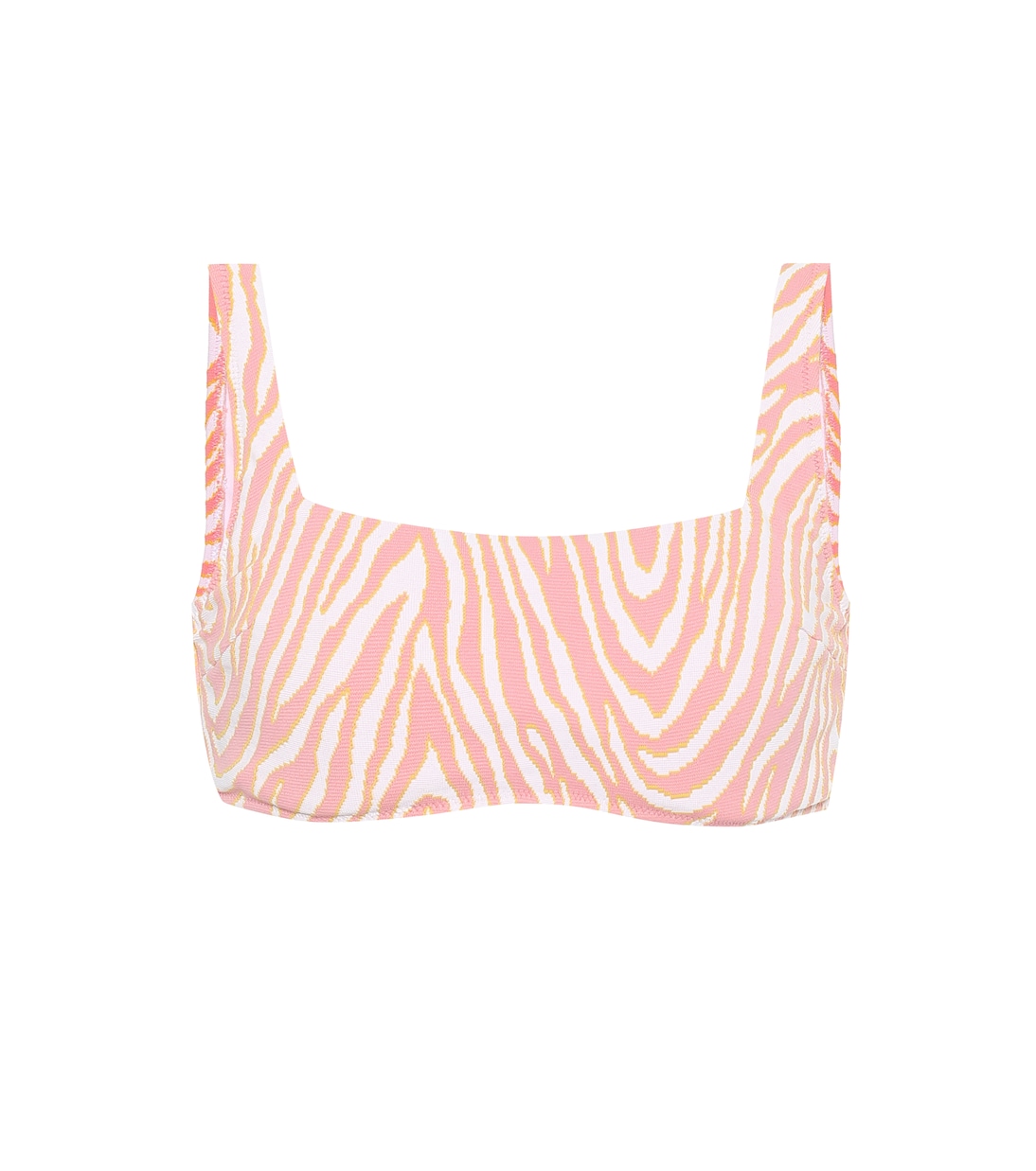 Cape Town zebra-print bikini top | Heidi Klein