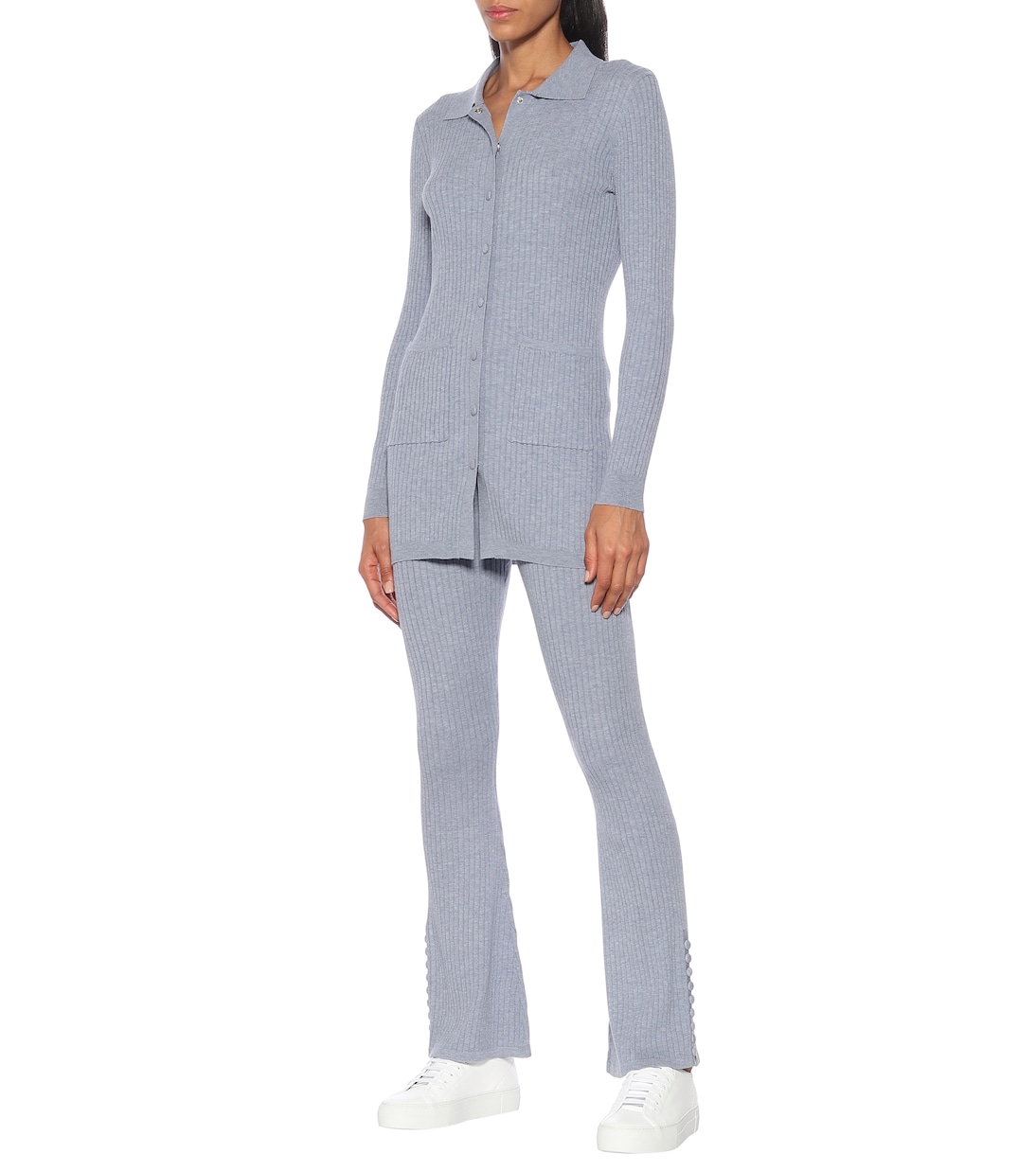 Ribbed-knit cardigan | Live The Process