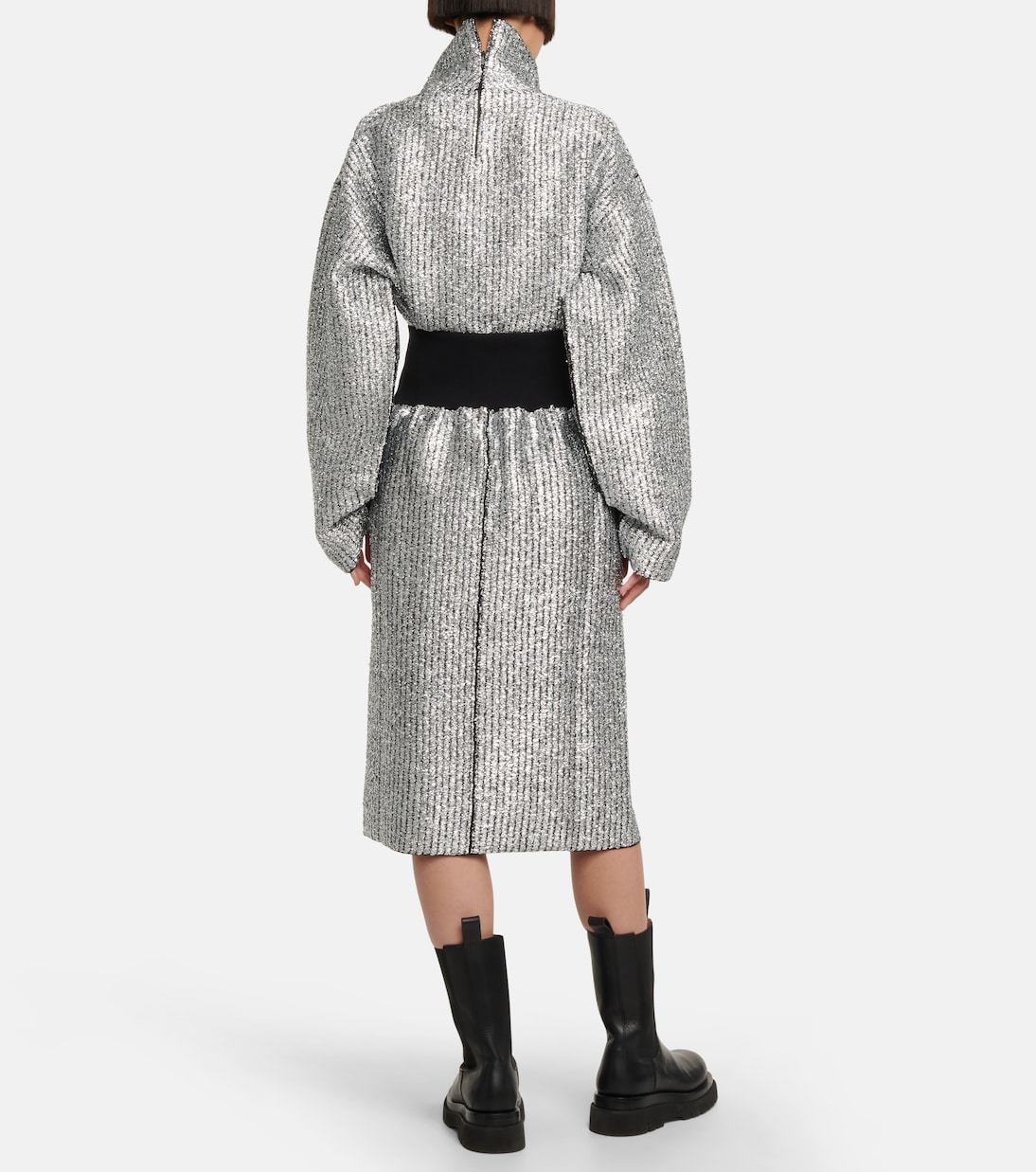 2 Moncler 1952 Midirock mit Lurex® | Moncler Genius