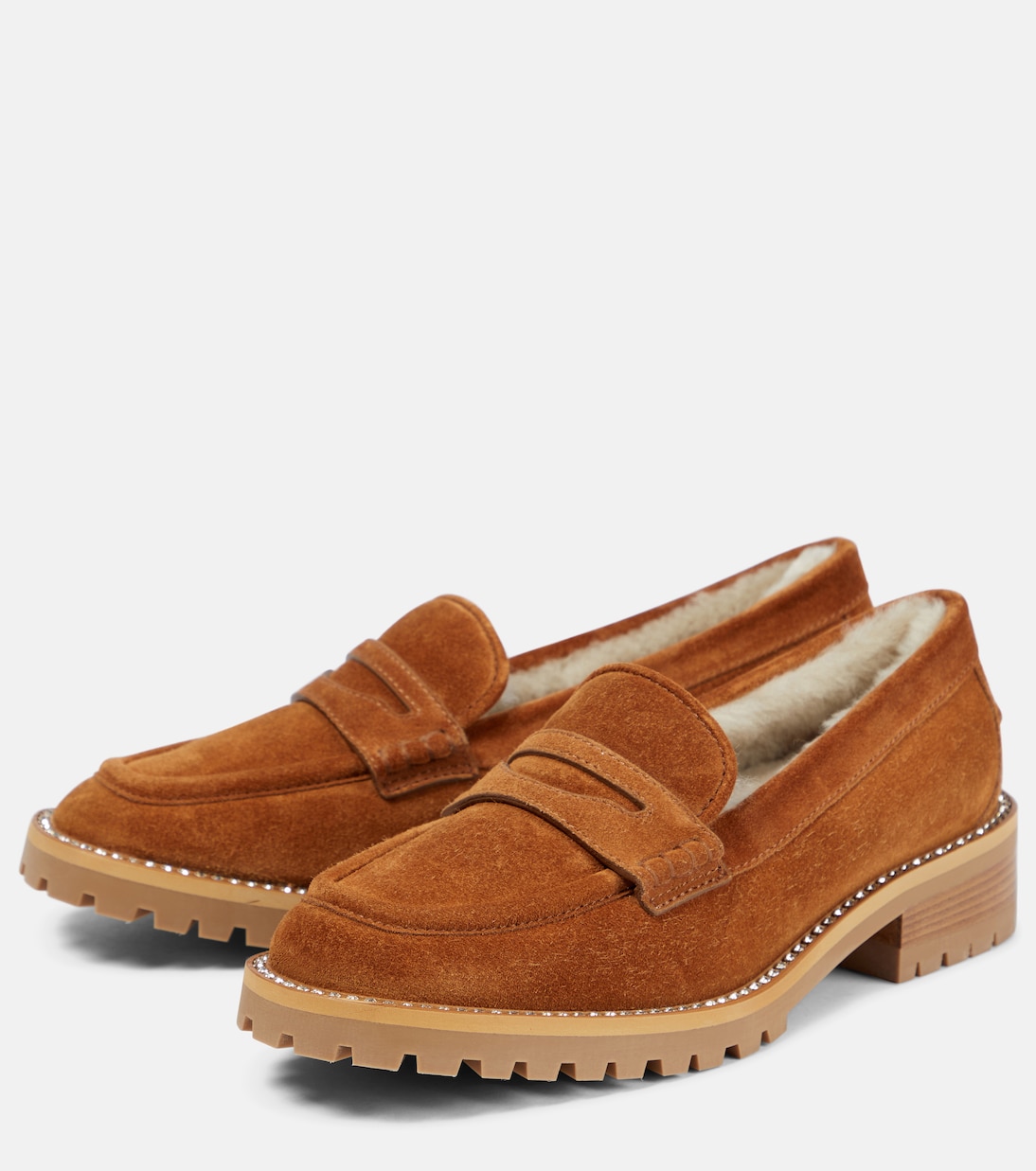 Loafers Deanna aus Veloursleder | Jimmy Choo
