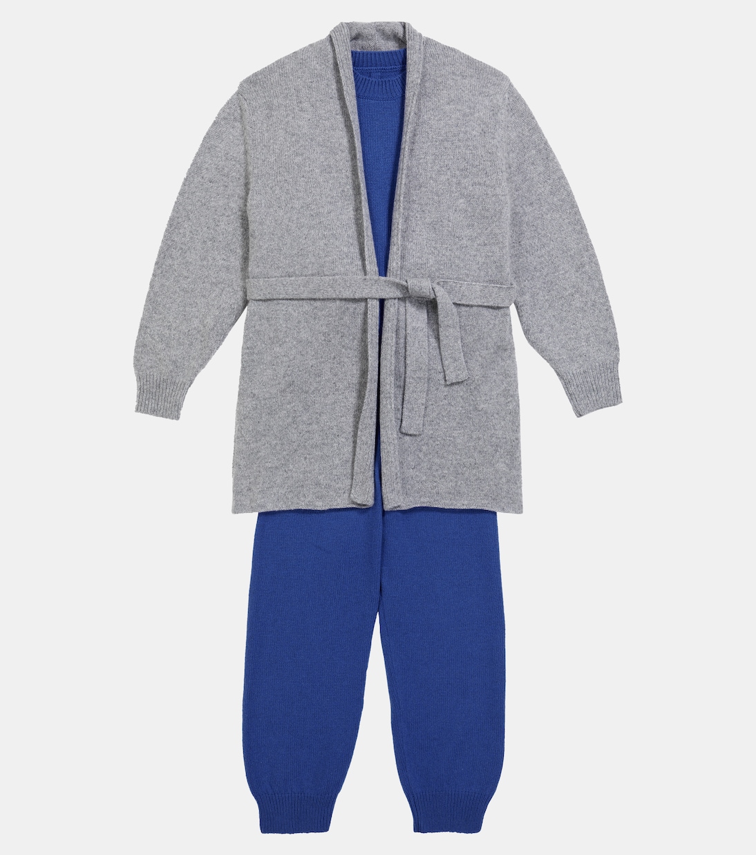 Open cashmere knit cardigan | The Row Kids
