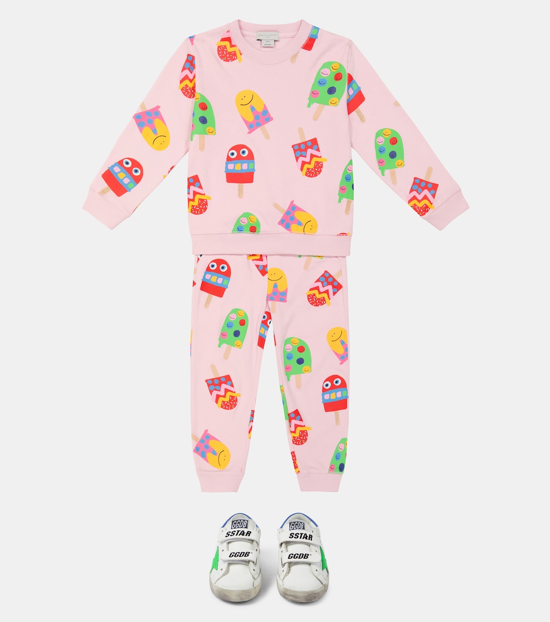 Bedruckter Jogginganzug aus Baumwolle | Stella McCartney Kids