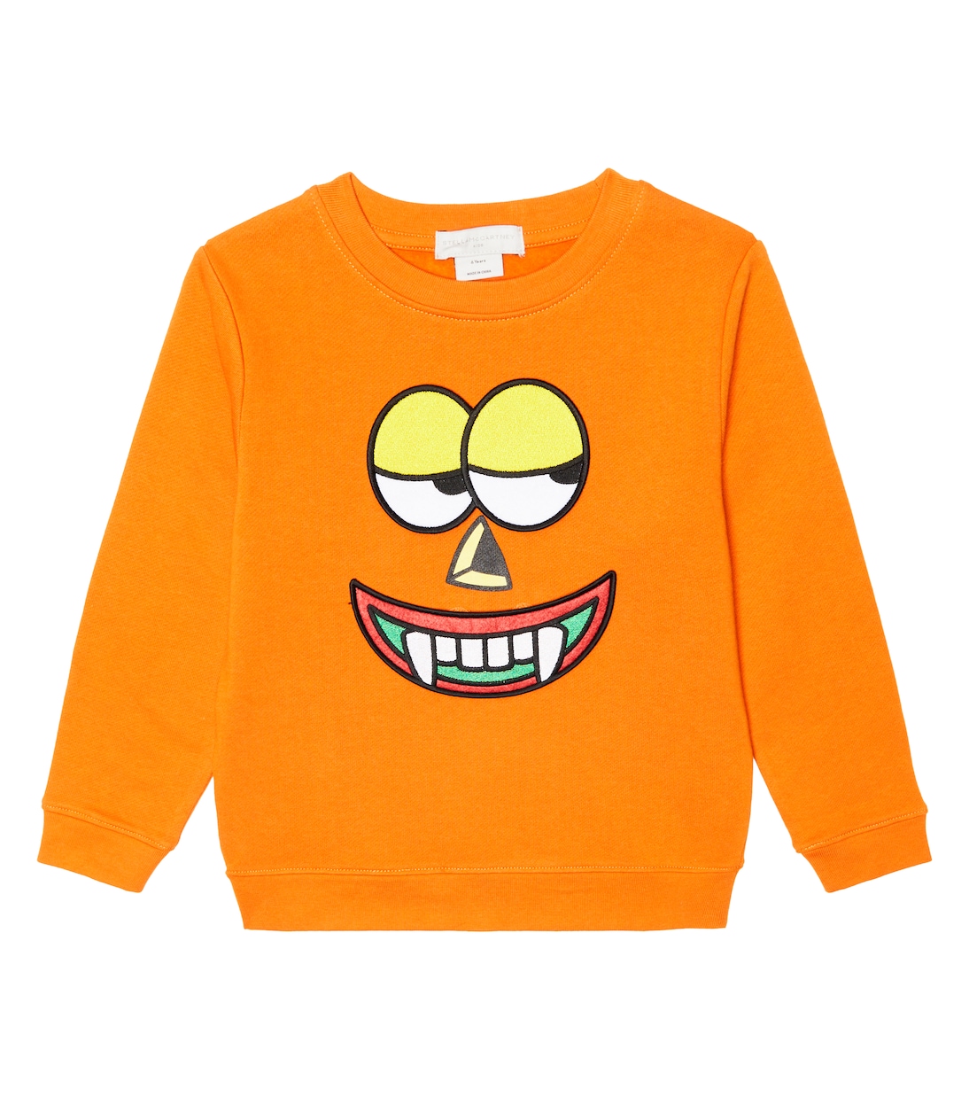 Felpa in cotone con decorazioni | Stella McCartney Kids