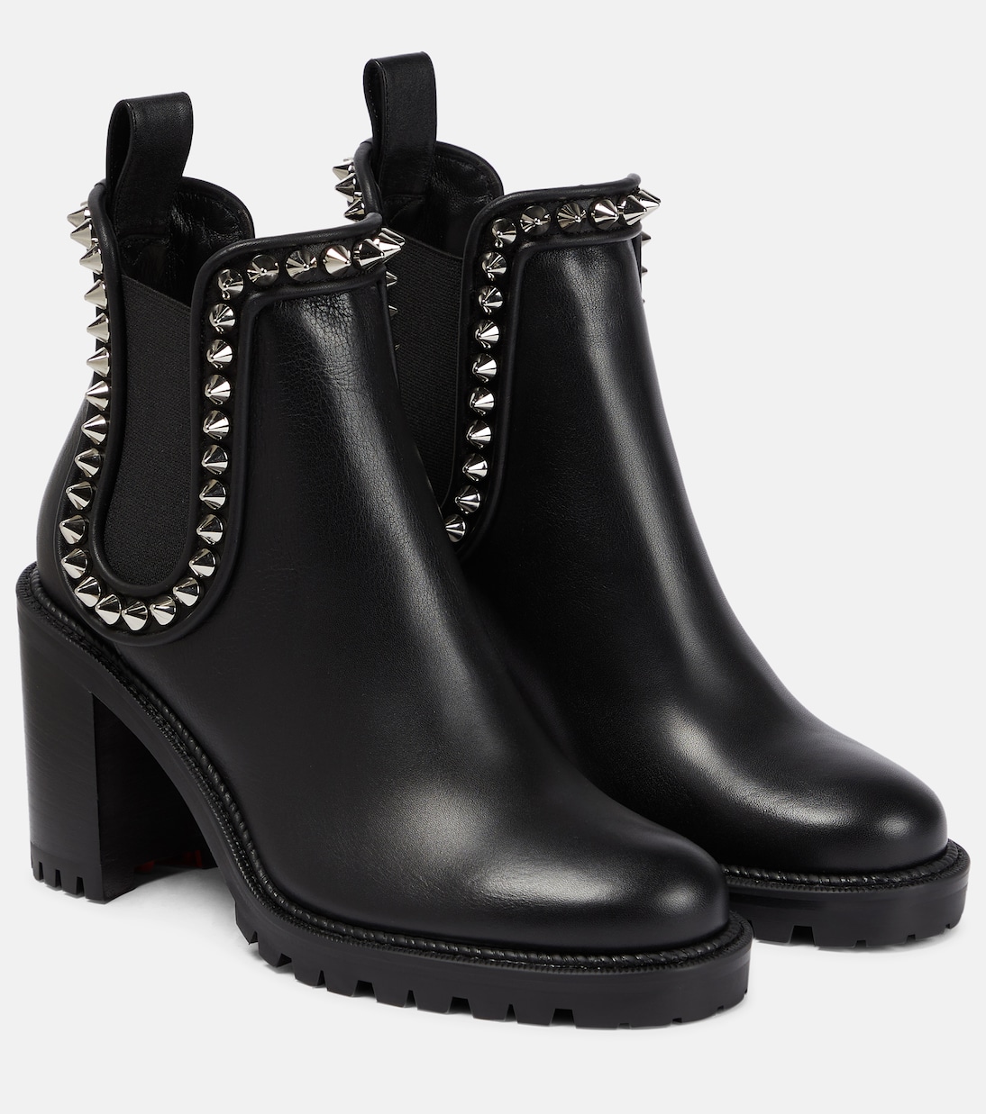 Botines Capahutta de piel con adornos | Christian Louboutin