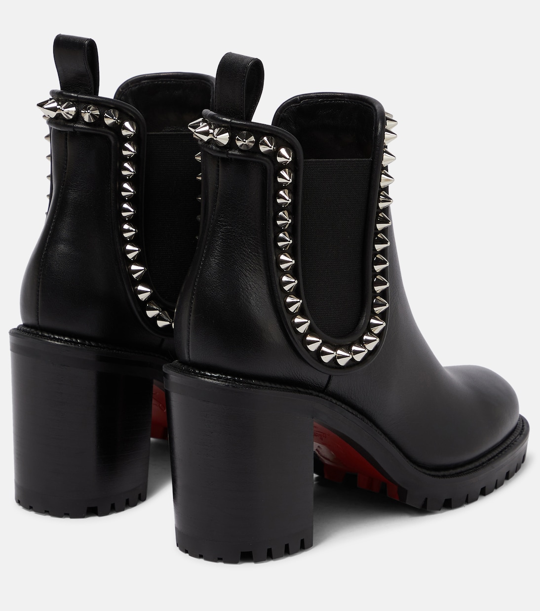 Botines Capahutta de piel con adornos | Christian Louboutin