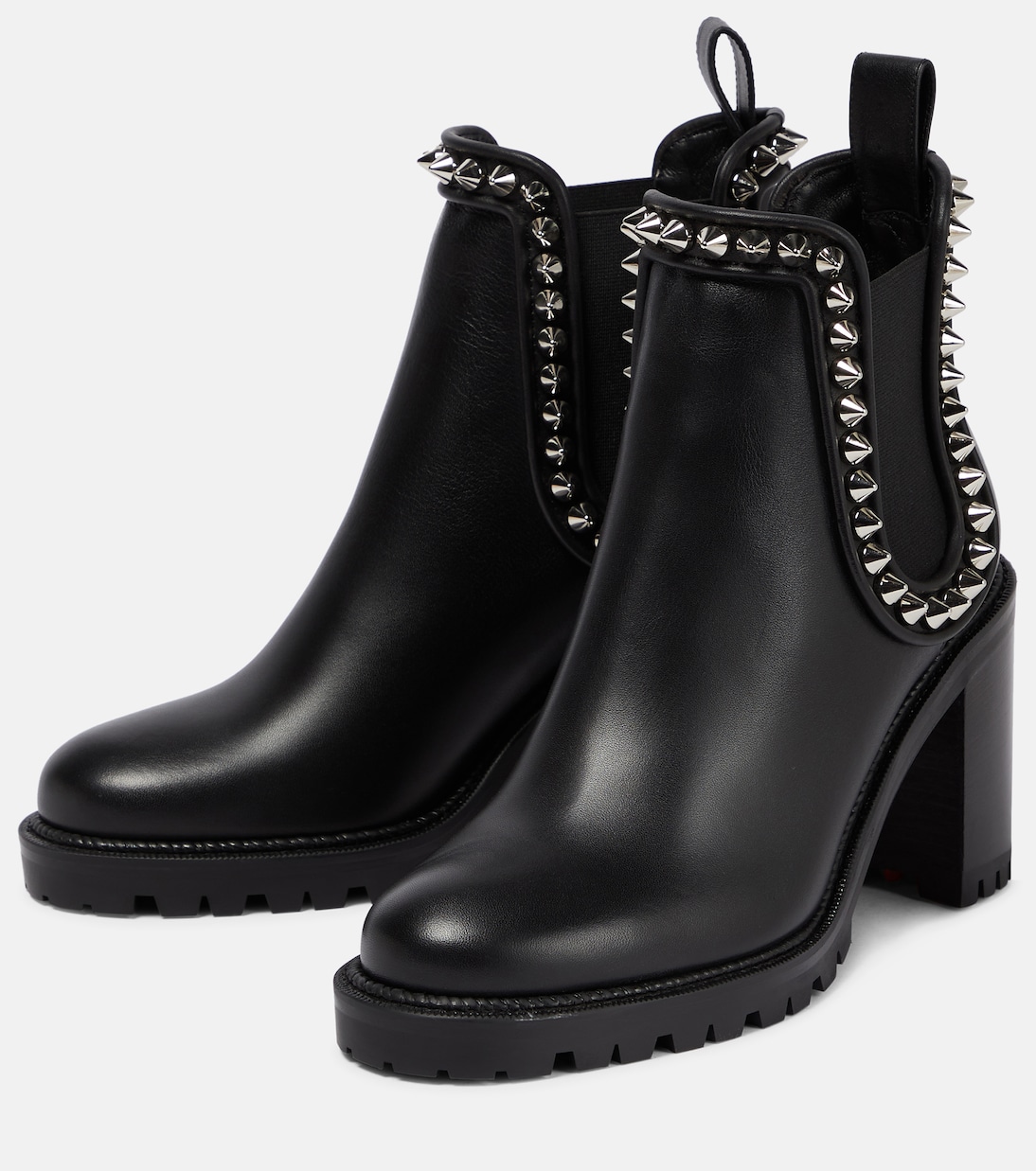 Botines Capahutta de piel con adornos | Christian Louboutin