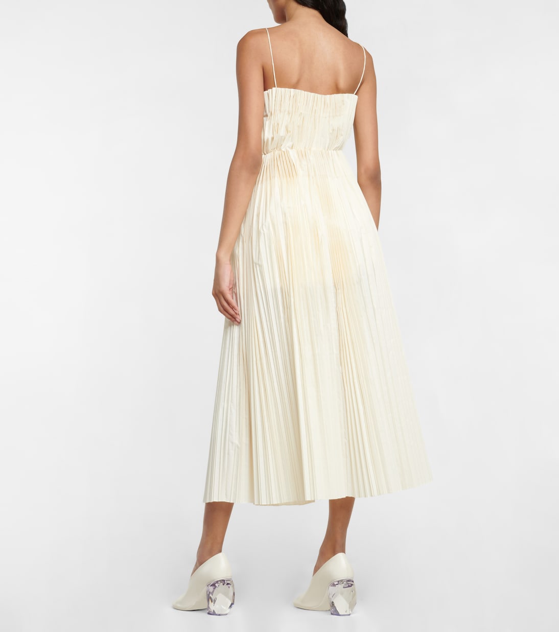 Falda midi plisada | Jil Sander