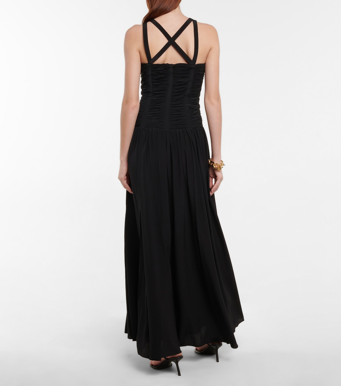 Robe longue Anya en soie | Ulla Johnson