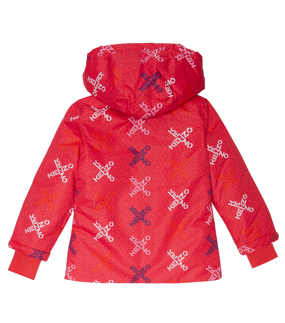 Logo-print padded ski jacket | Kenzo Kids