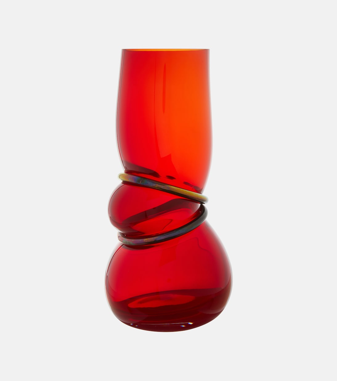 Double Ring glass vase | Vanessa Mitrani