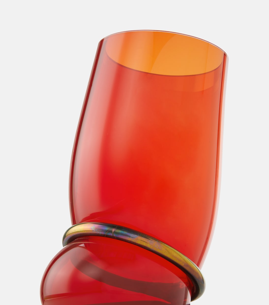 Double Ring glass vase | Vanessa Mitrani