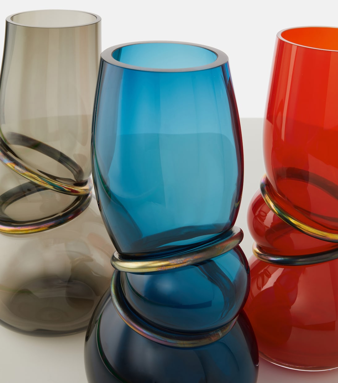 Double Ring glass vase | Vanessa Mitrani