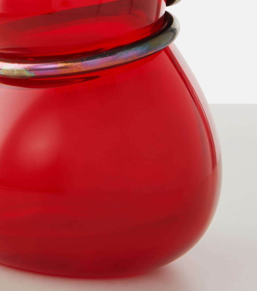 Double Ring glass vase | Vanessa Mitrani