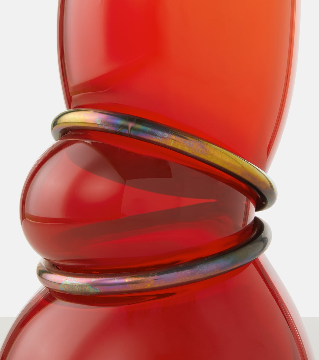 Double Ring glass vase | Vanessa Mitrani
