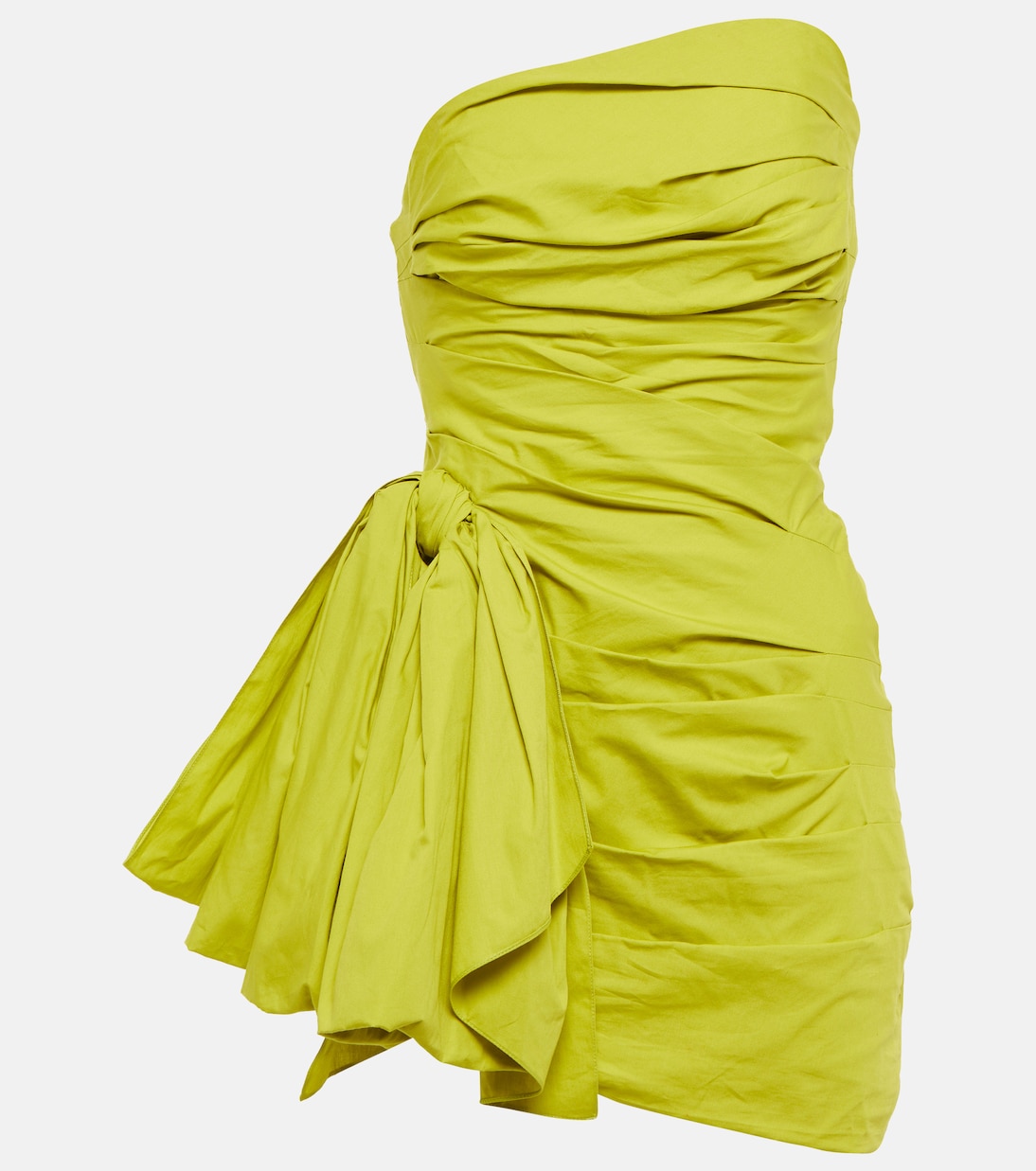 Strapless cotton minidress | Oscar de la Renta
