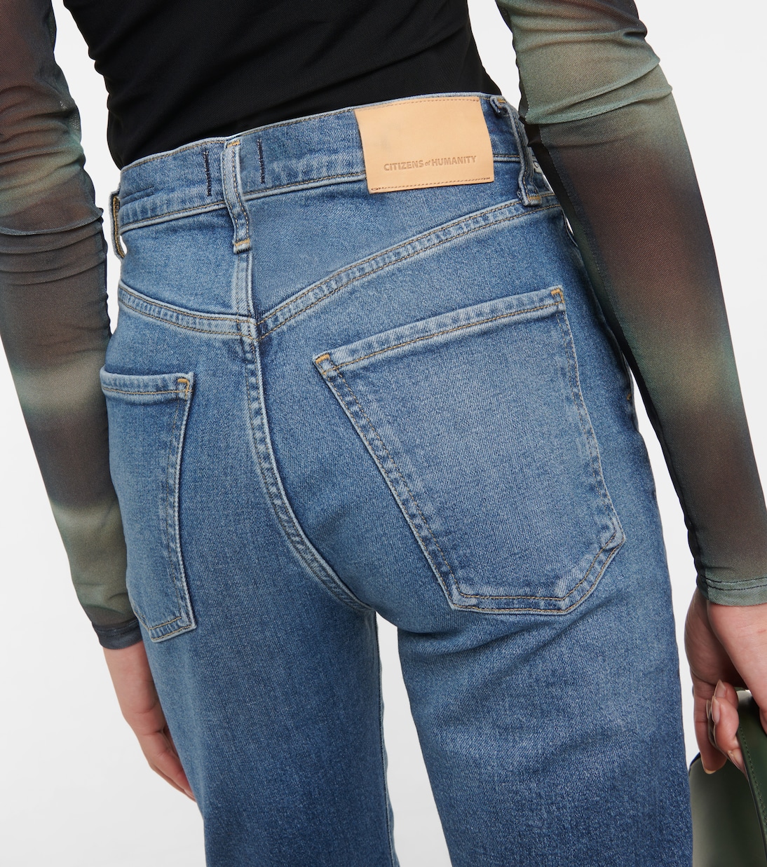 Jeans regular cropped Daphne a vita alta | Citizens of Humanity
