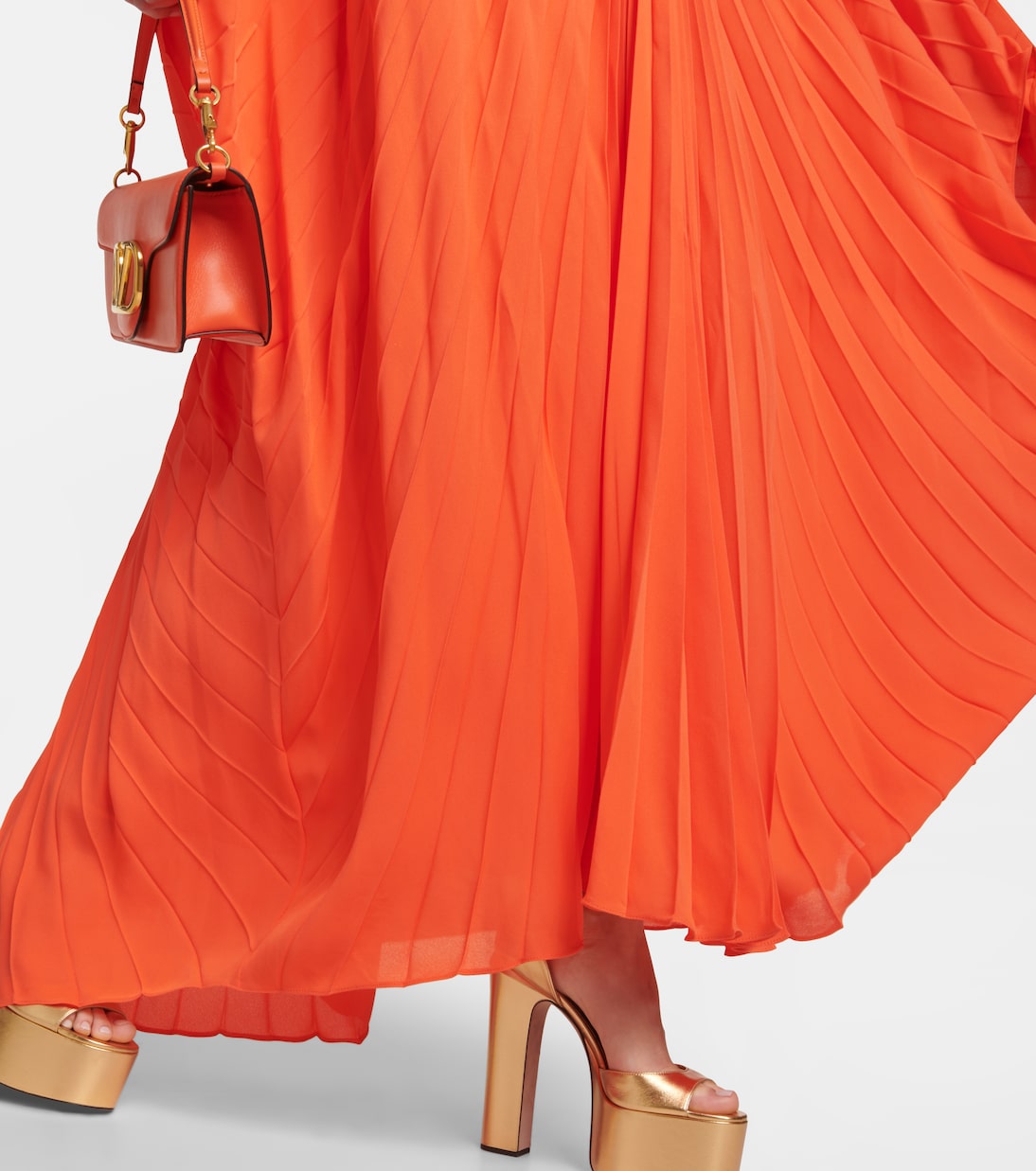 Midikleid aus Seide | Valentino