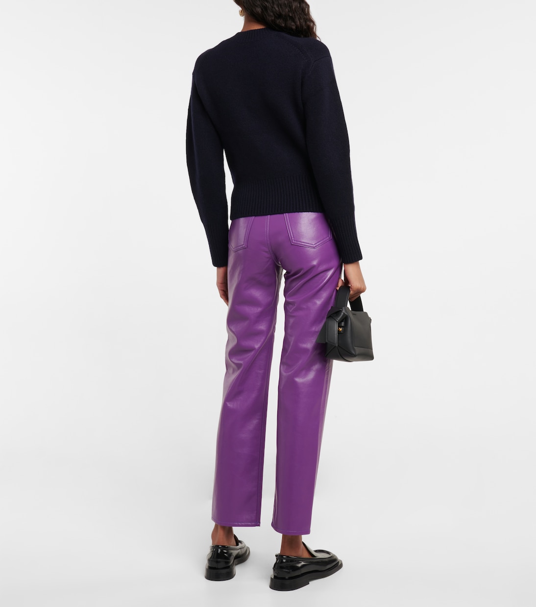 Crewneck wool-blend sweater | Vince