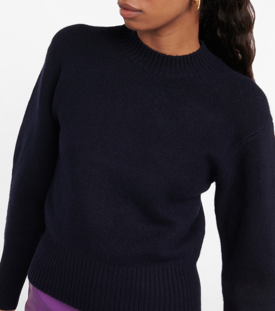 Crewneck wool-blend sweater | Vince