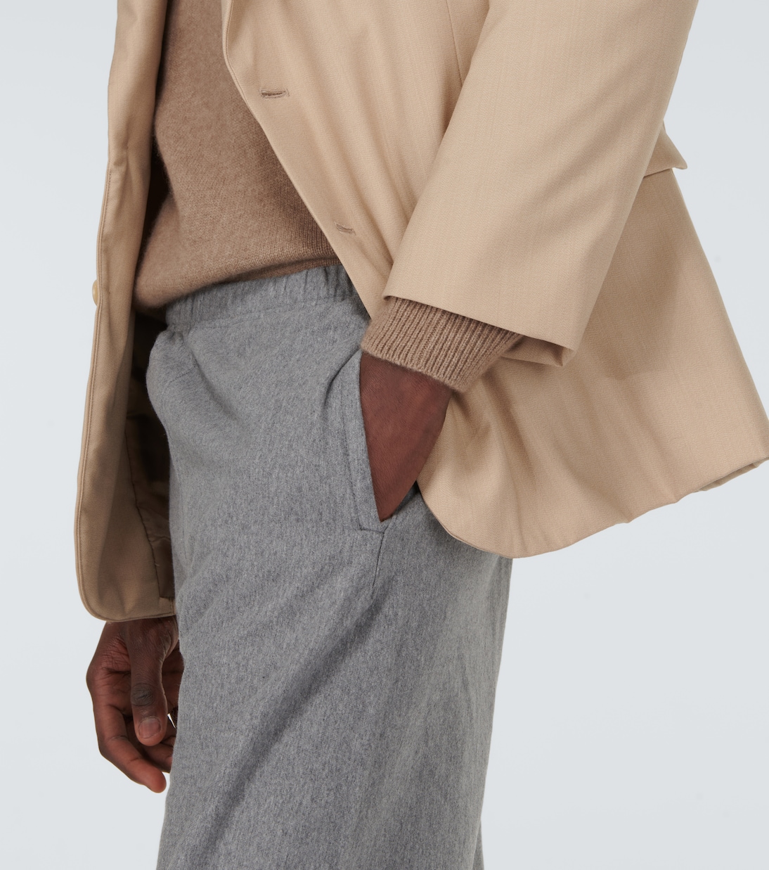 Pantalones en mezcla de algodón | Auralee