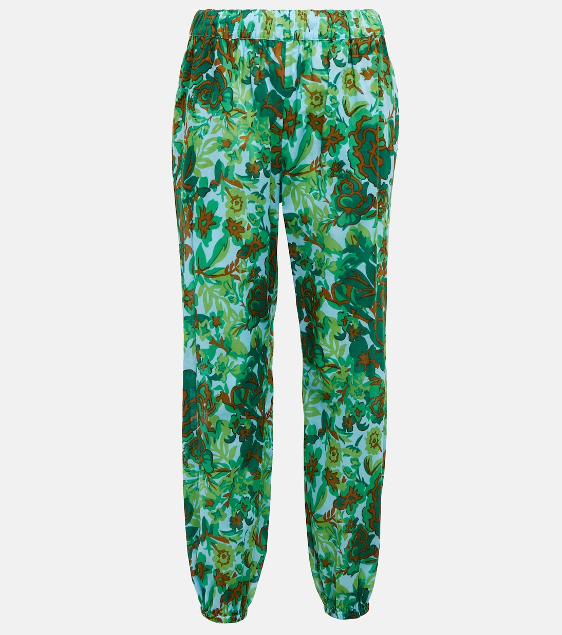 Printed voile pants | Tory Burch