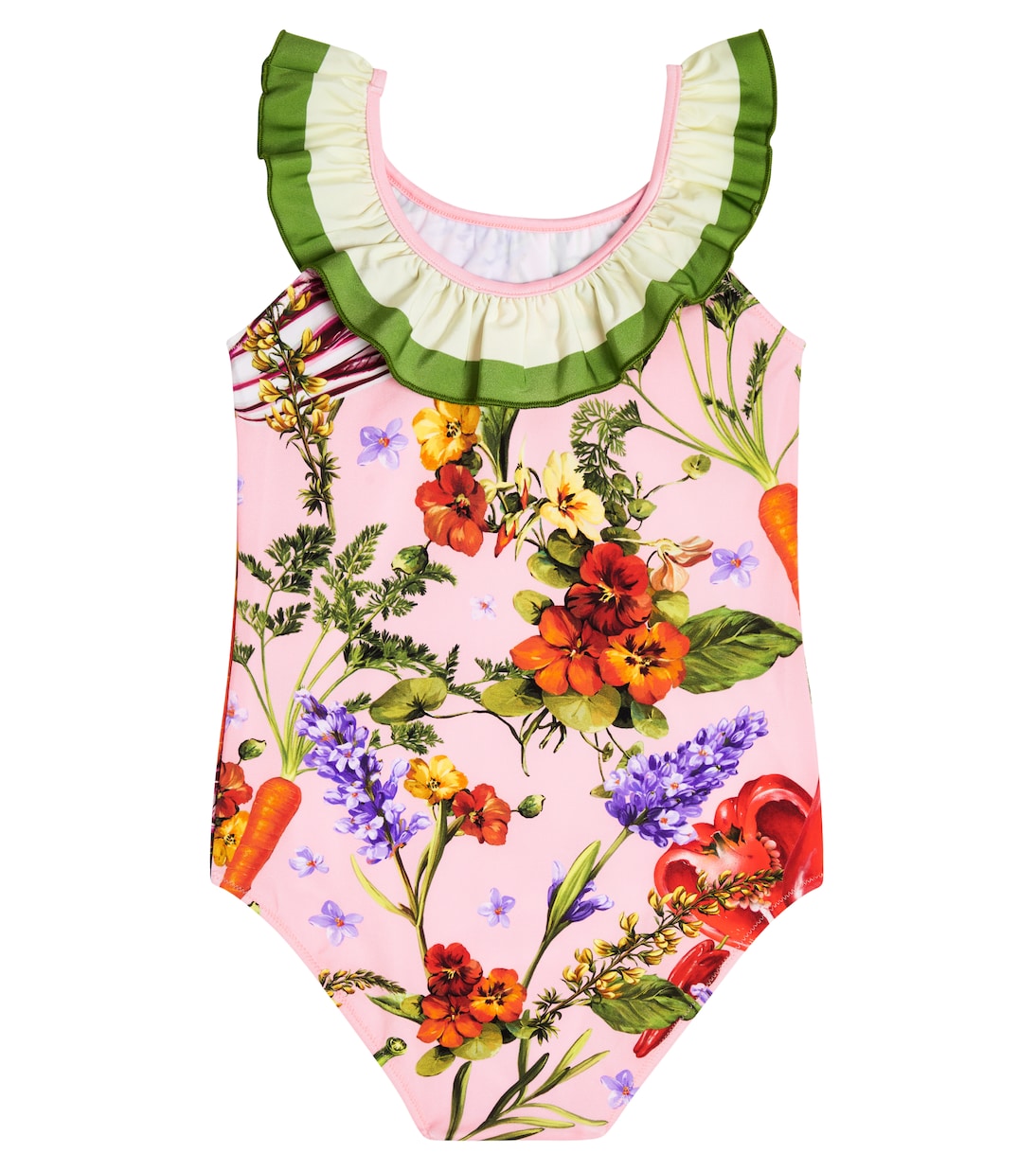 Maillot de bain à fleurs | Dolce&Gabbana Kids