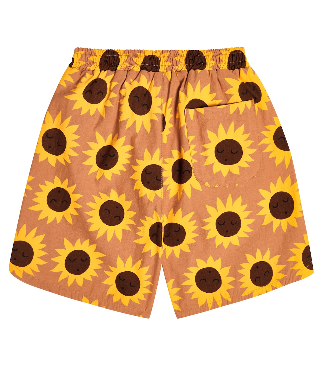 Shorts Tournesol en mezcla de algodón floral | Jellymallow