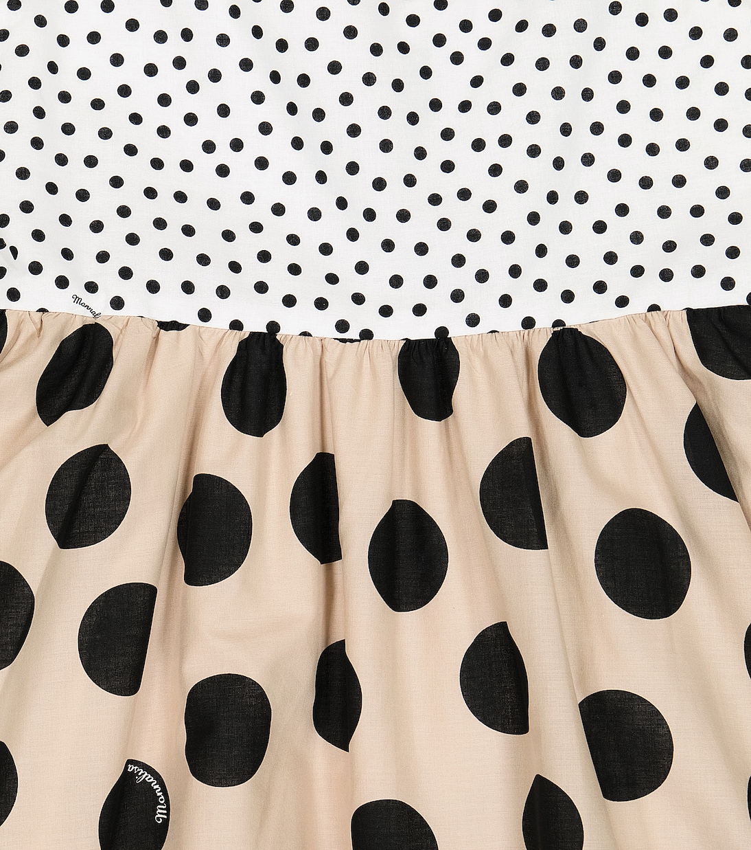 Robe en coton à pois | Monnalisa