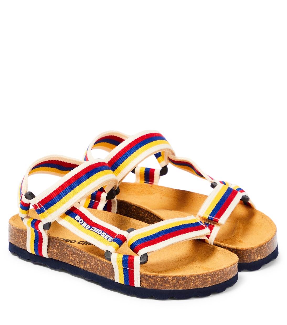 Sandali in canvas a righe | Bobo Choses