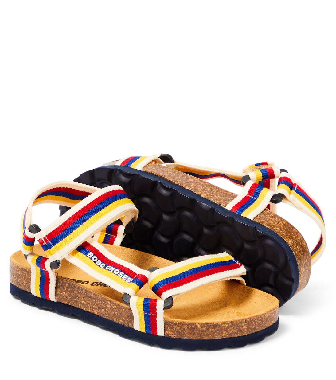 Sandali in canvas a righe | Bobo Choses