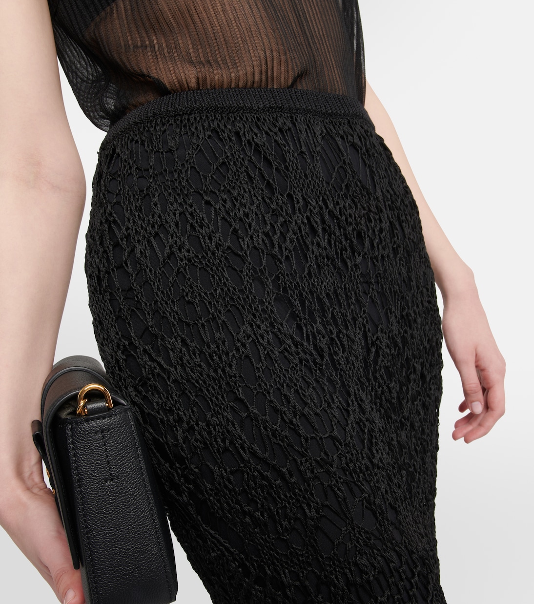 Falda midi de punto | Tom Ford