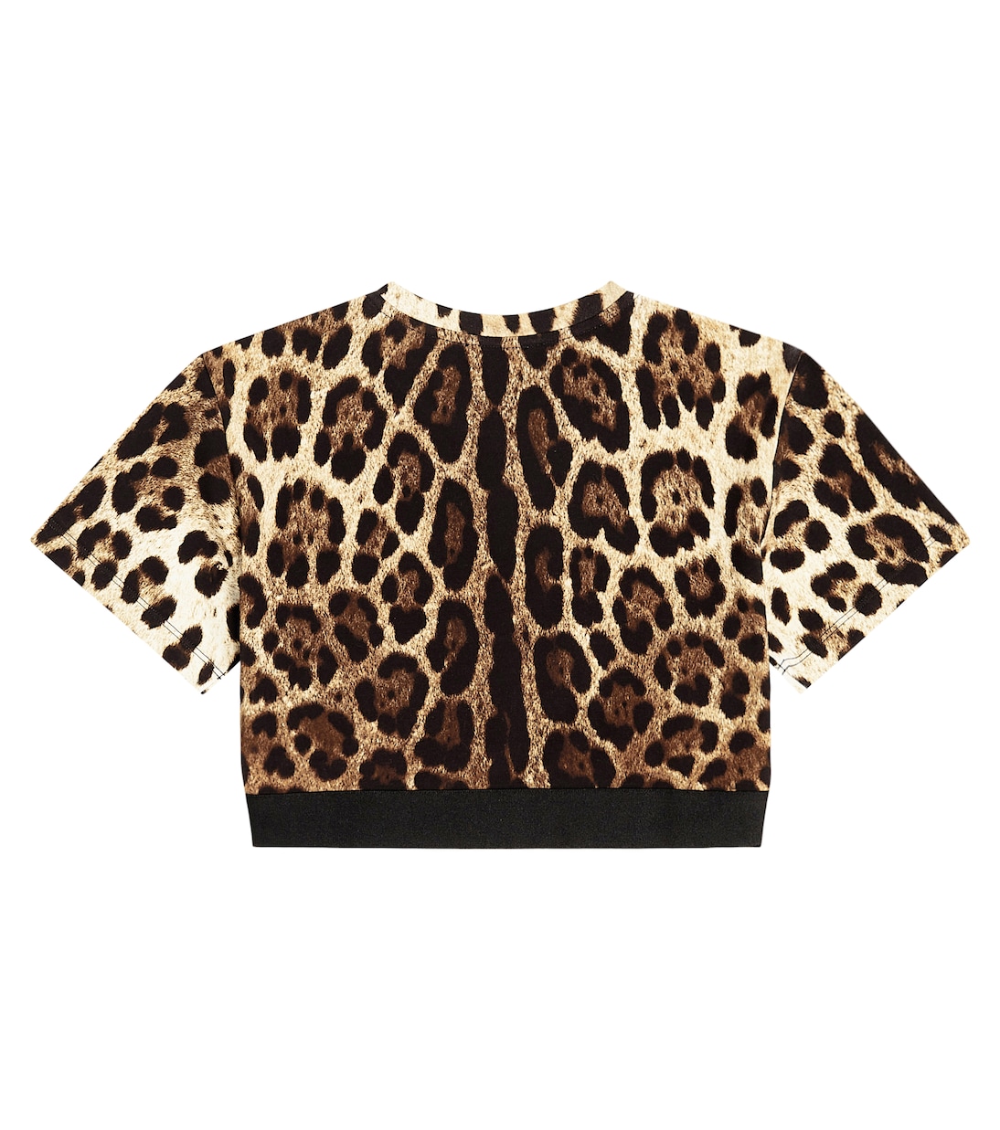Camiseta en jersey de mezcla de algodón | Dolce&Gabbana Kids