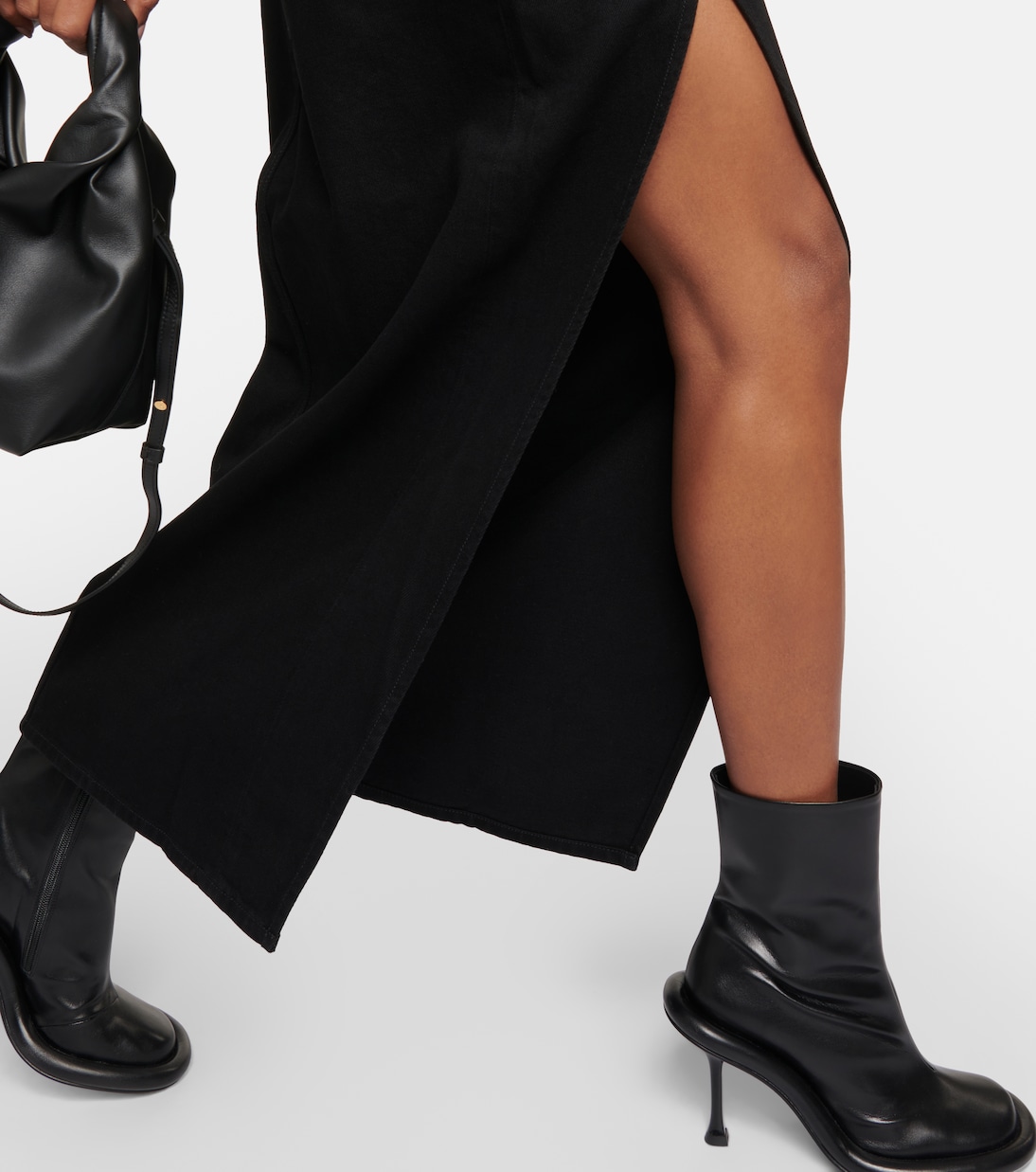 Jupe longue asymétrique en jean | JW Anderson
