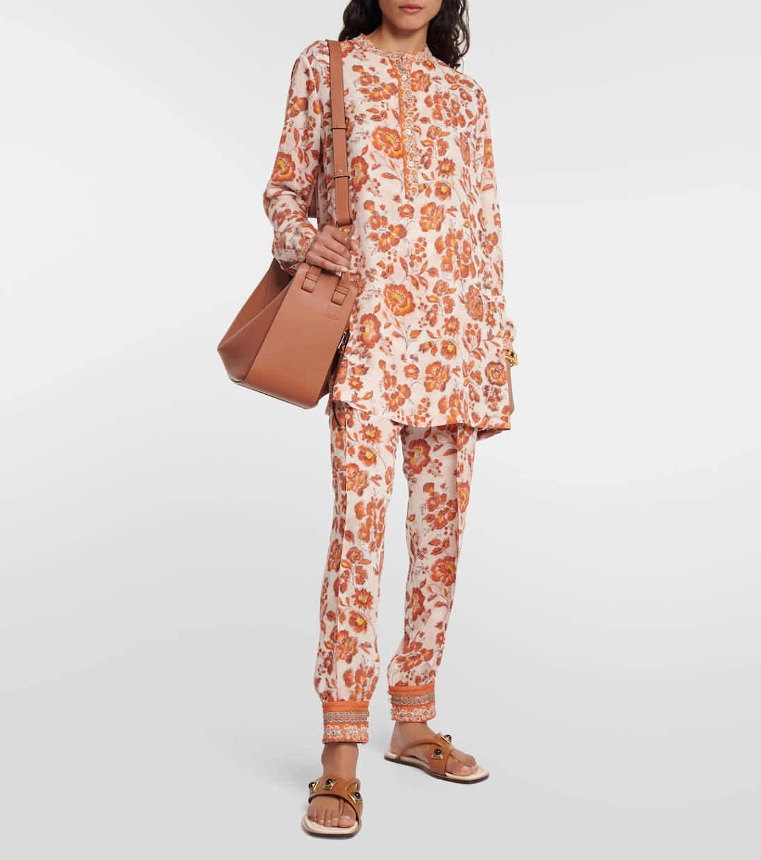 Hose Alvy aus Seiden-Georgette | Loro Piana