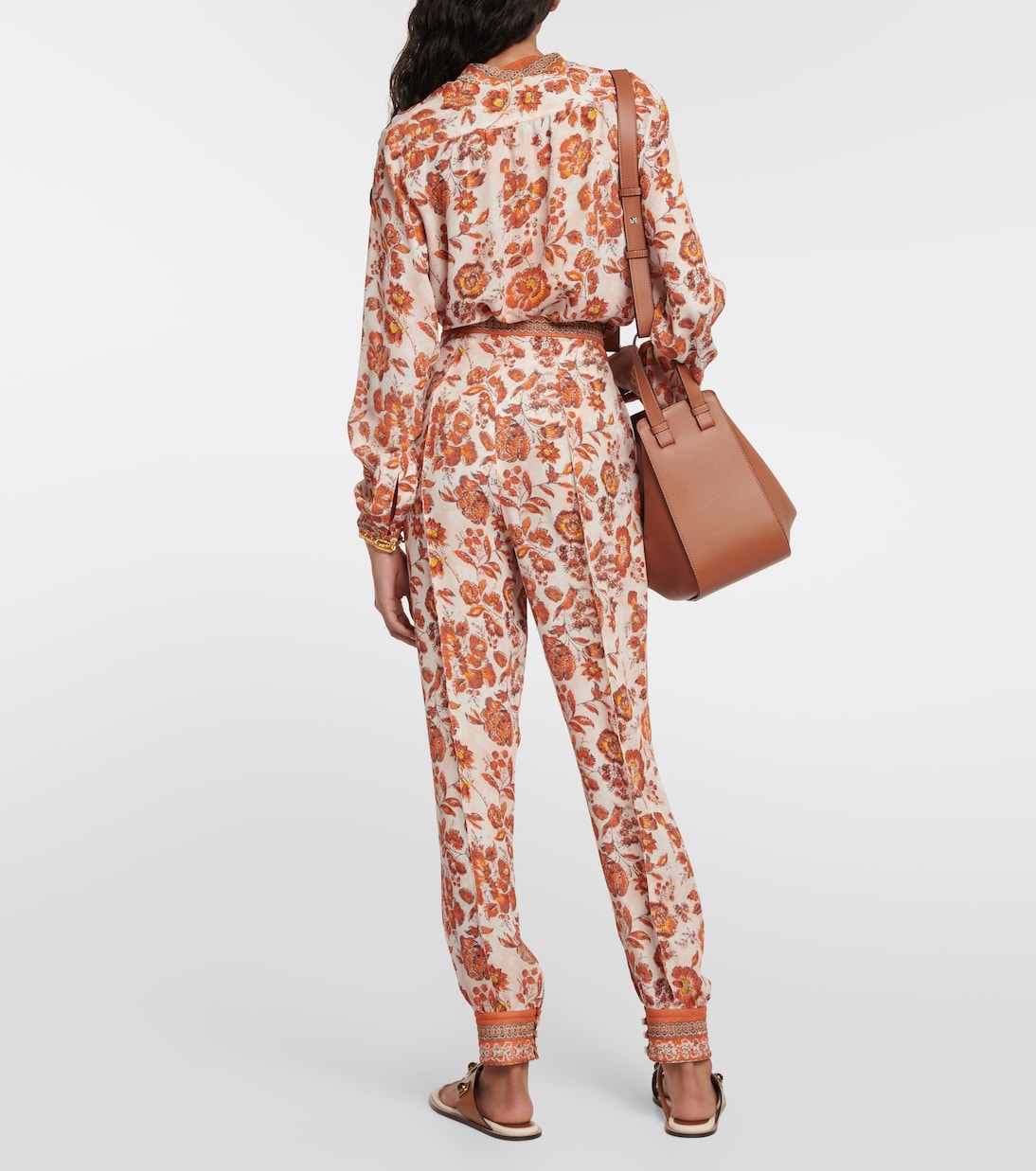 Hose Alvy aus Seiden-Georgette | Loro Piana