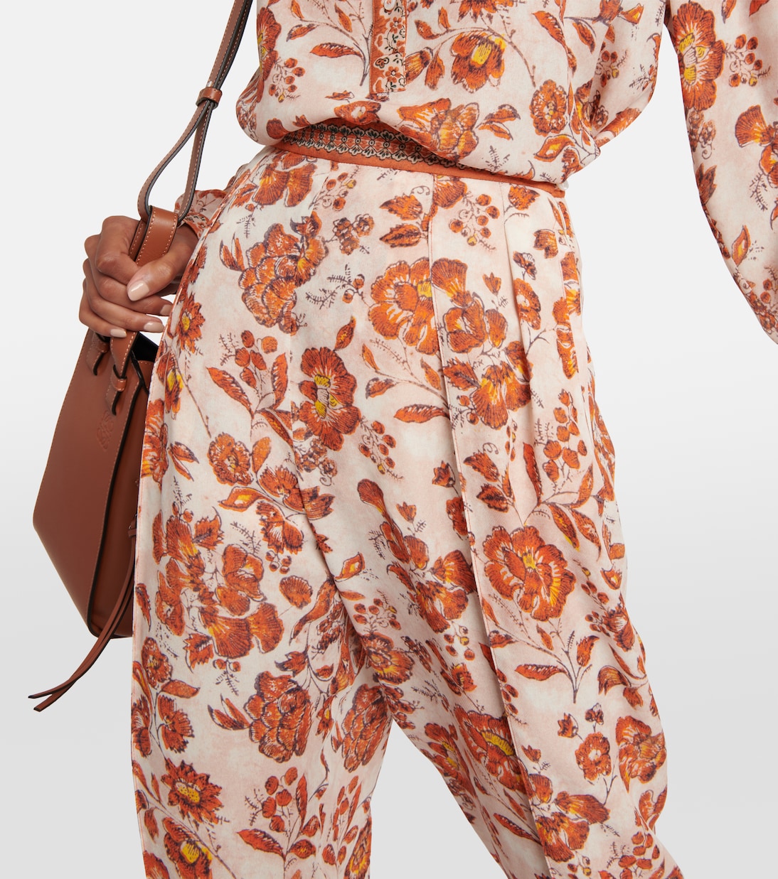 Hose Alvy aus Seiden-Georgette | Loro Piana